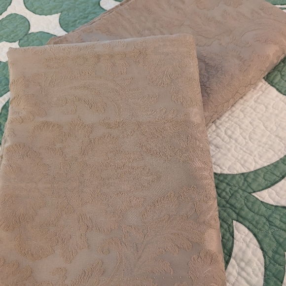 Country Curtain Brocade Curtains and Valance Set - Picture 8 of 10